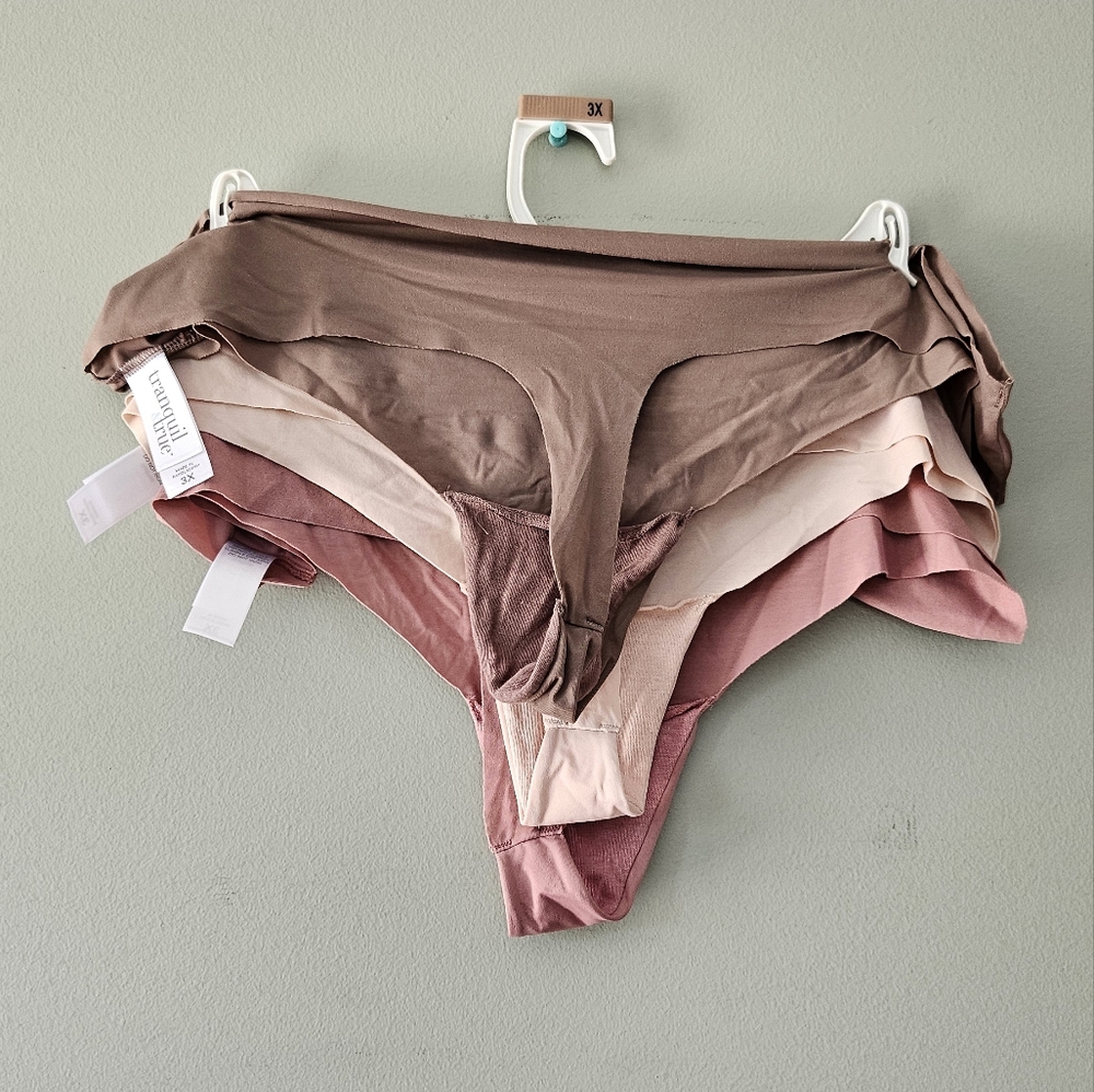 Brand New Tranquil & True Thongs 3X